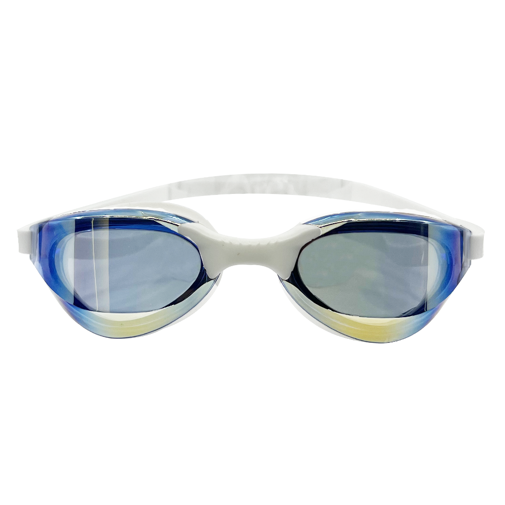 Lunettes SUNBAY, mirroir, protection UV, SR, blanc