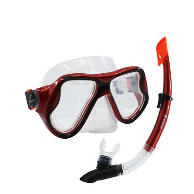 Scaup® «Holguin» Pro Series Snorkeling Mask with Snorkel for Adults