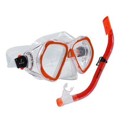 Scaup® «Cora» Leisures Series Diving Mask with Snorkel for Kids